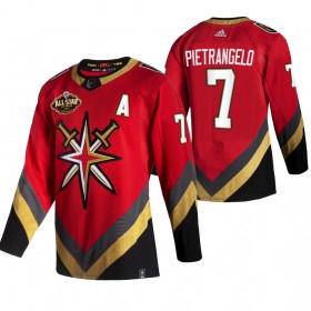 Vegas Golden Knights Hockeydrakt Alex Pietrangelo 7 2022 NHL All-Star Reverse Retro Authentic - Herre